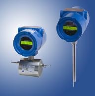 Flow sensors with integral electronics